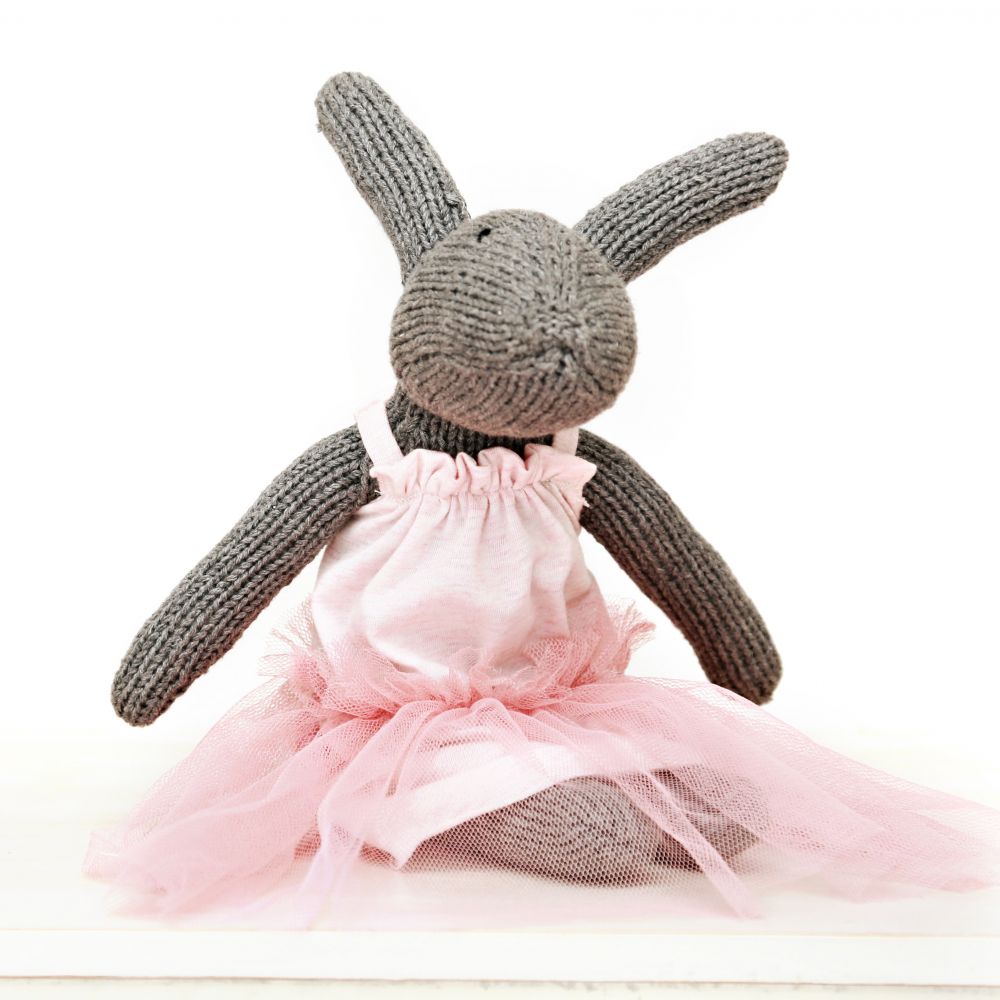 And The Little Dog Laughed - Hand Knitted 'Matilda" Rabbit TuTu Dress