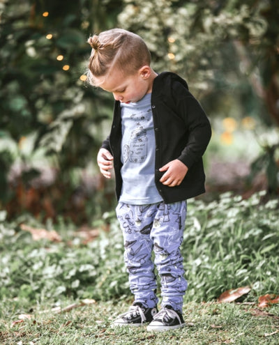 Aster & Oak Organic FIREFLY JAR Print Tee