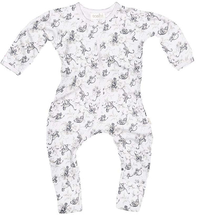 Toshi - Onesie Long Sleeve Monkeys