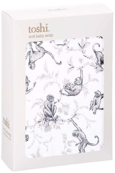 Toshi Wrap Knit Monkeys