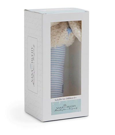 NANA HUCHY Bella The Bunny Baby Rattle - Blue