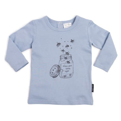 Aster & Oak Organic FIREFLY JAR Print Tee