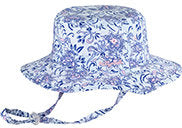 Millymook Girls Floppy Hat - Evie Blue