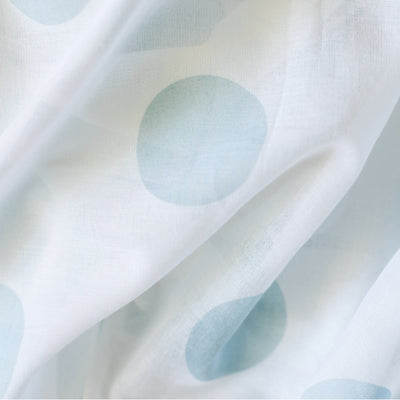 Mama Maya Muslin Baby Wrap - Blue Spot