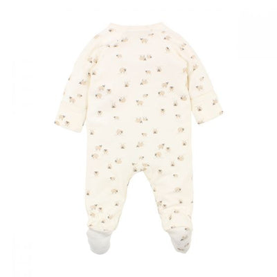 BÉBÉ by MINIHAHA - SHEEP Print Wrap Romper