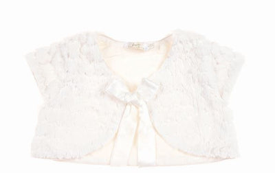 BRITT Sparkle Bolero - White