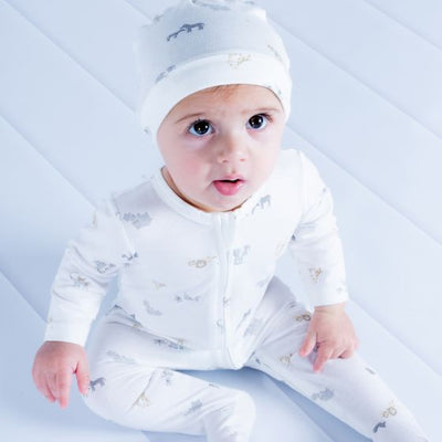 WHITE LABEL by MINIHAHA - SAFARI Long Sleeves Romper