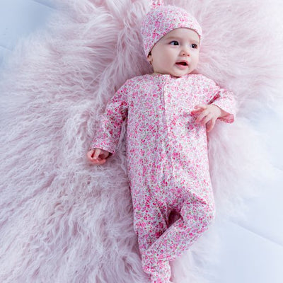 WHITE LABEL by MINIHAHA - FLORAL Long Sleeves Romper