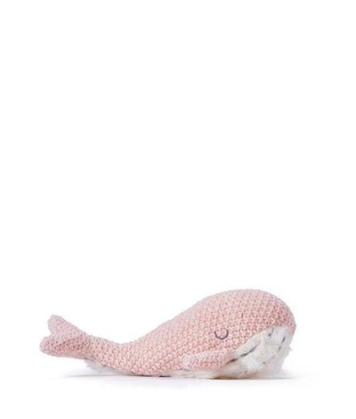 NANA HUCHY Wanda Whale Rattle - Pink