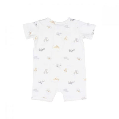 WHITE LABEL by MINIHAHA - SAFARI Short Sleeves Romper