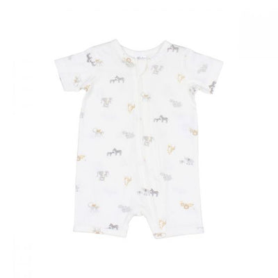 WHITE LABEL by MINIHAHA - SAFARI Short Sleeves Romper