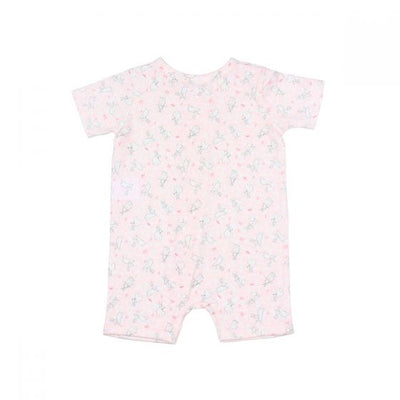 WHITE LABEL by MINIHAHA - BUNNY Short Sleeves Romper