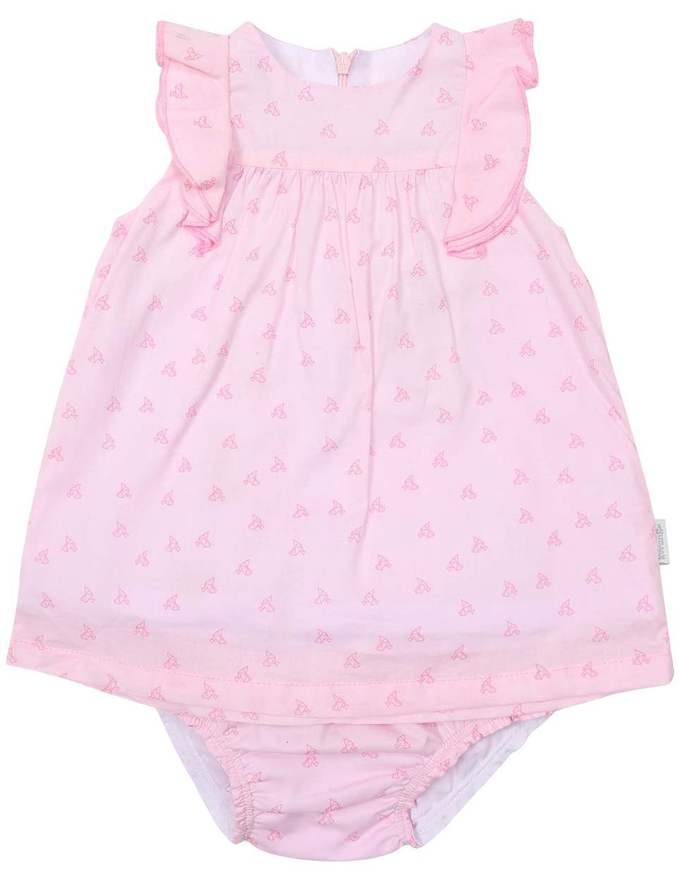 KORANGO Origami Dress in Pink