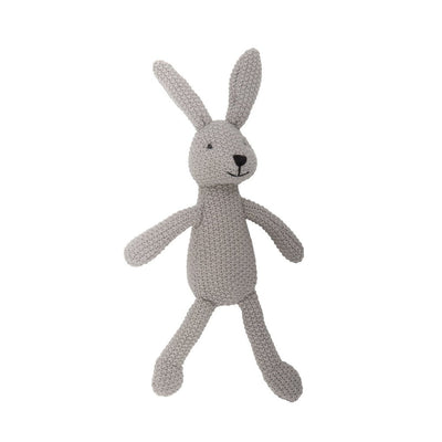 LILY & GEORGE  Wild Ones Knitted Bunny - Pink or Grey