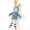 And The Little Dog Laughed - Hand Knitted 'Claude' Rabbit