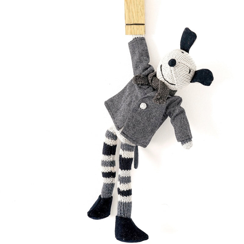 And The Little Dog Laughed Hand Knitted 'Clarence' Mouse