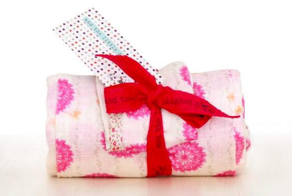 And The Little Dog Laughed Dandelion Muslin Wrap