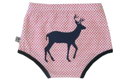 And The Little Dog Laughed - Red Deer Nappy Cover