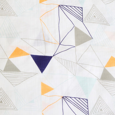 And The Little Dog Laughed Geometric Muslin Wrap - Twin Pack