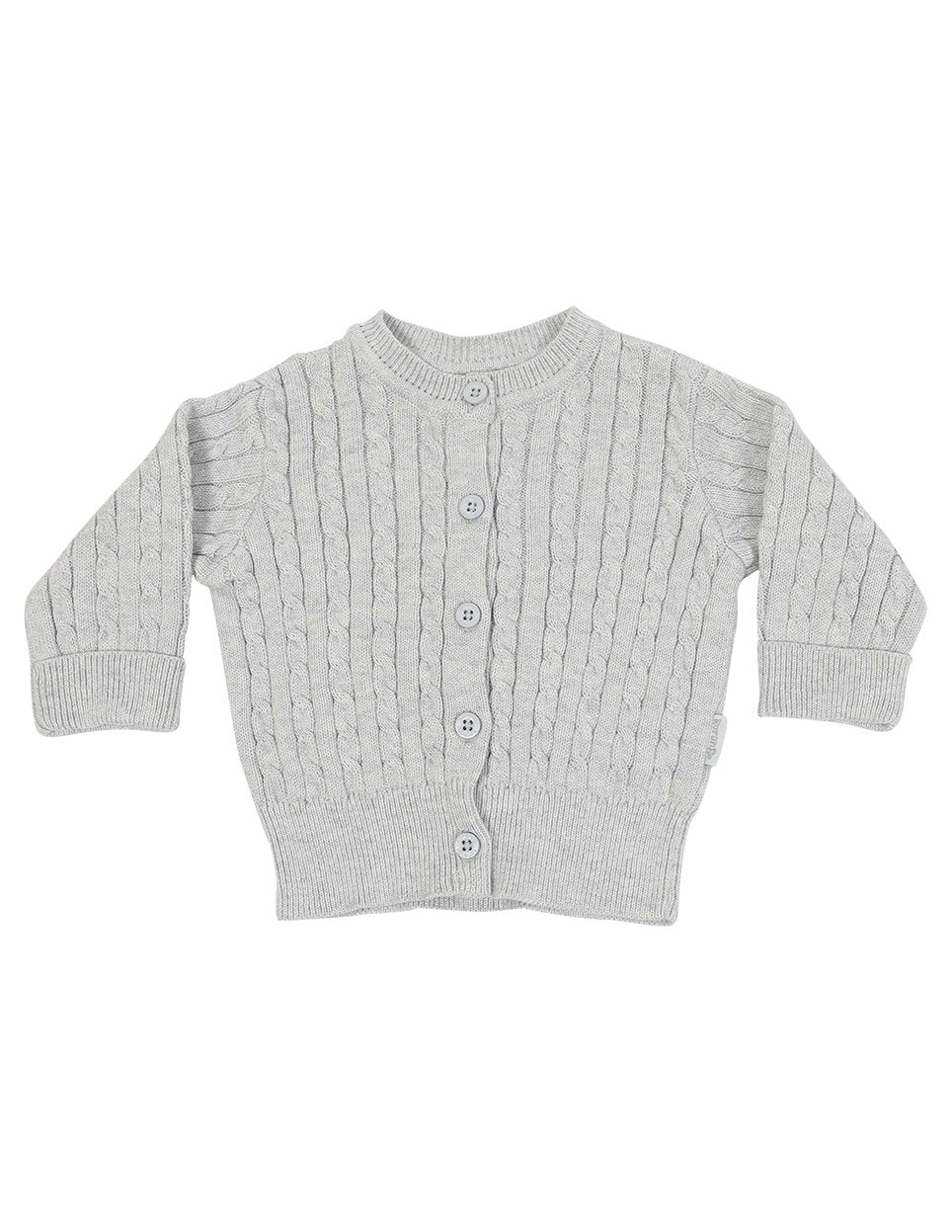 KORANGO Baby Little Fawn Cable Knit Cardigan