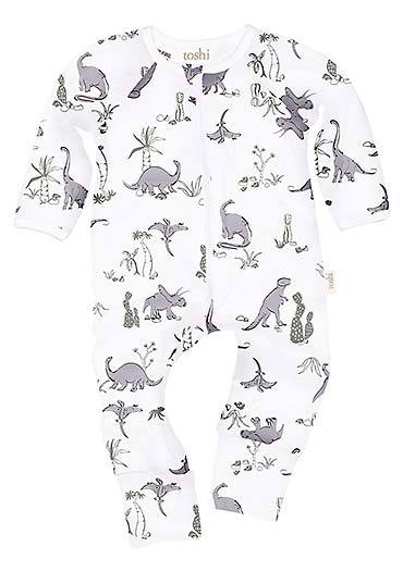 Toshi Onesie Long Sleeve Jurassic