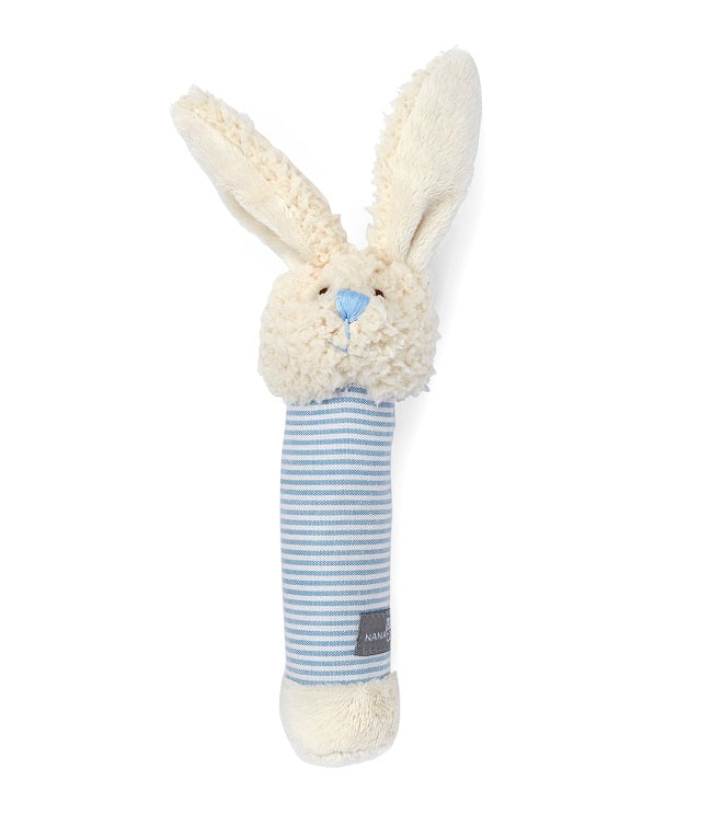 NANA HUCHY Bella The Bunny Baby Rattle - Blue