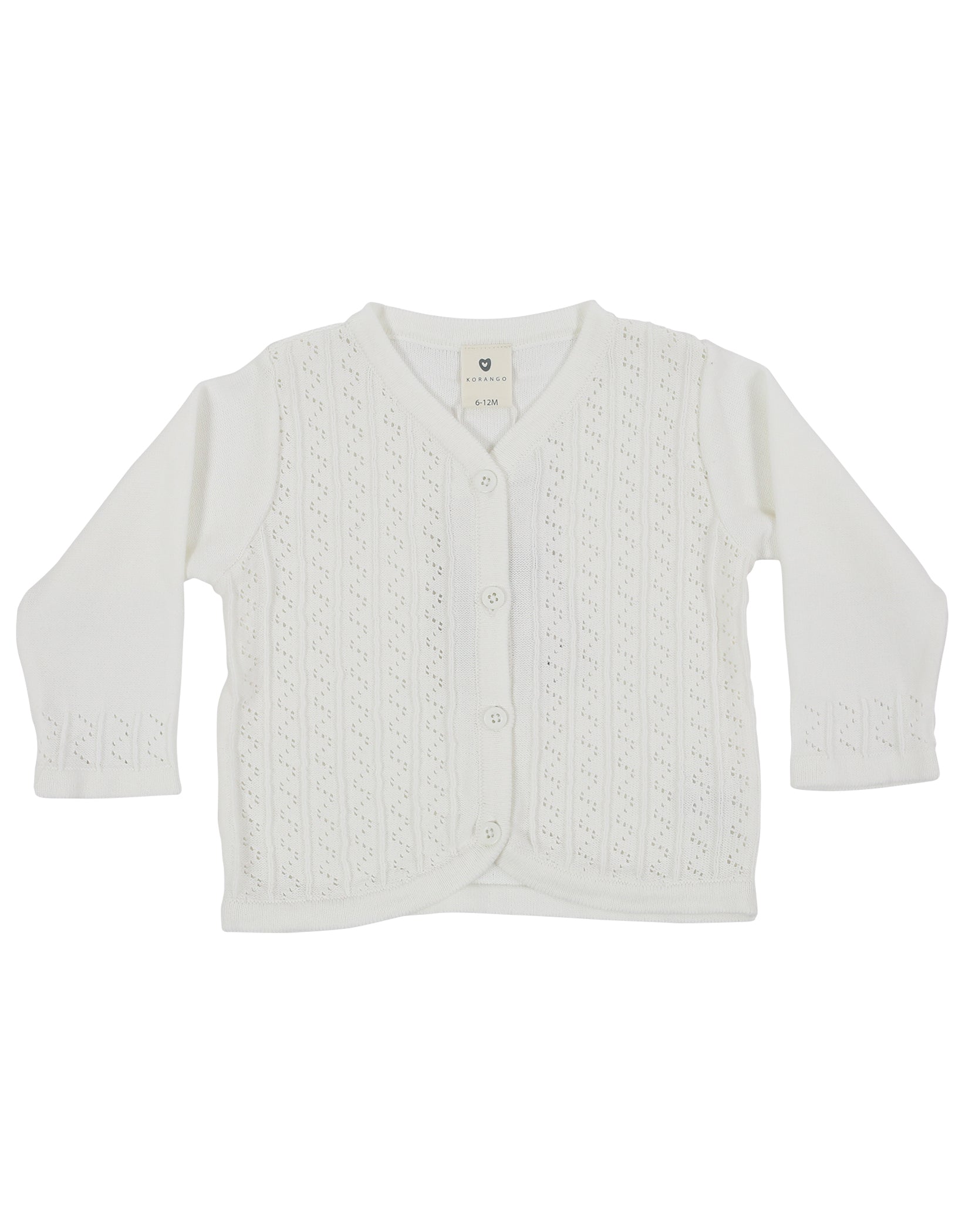 KORANGO Sweet Style Cardigan White Dream Designer Children