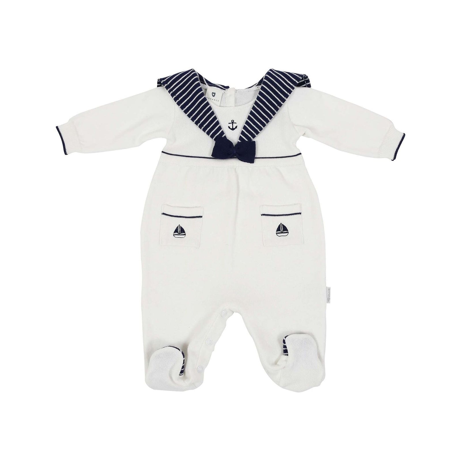 KORANGO Little Boater Classic Sailor Suit w'beret