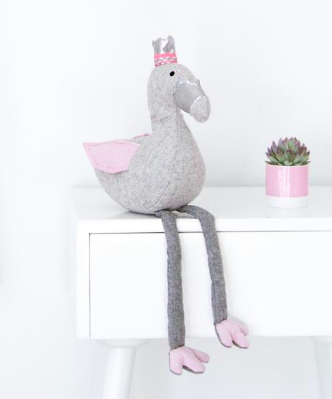 And The Little Dog Laughed Filomena the Flamingo