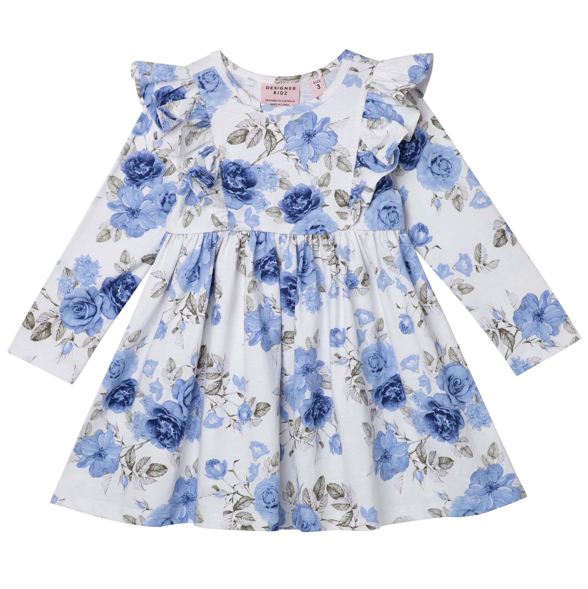 Baby girl clearance blue floral dress