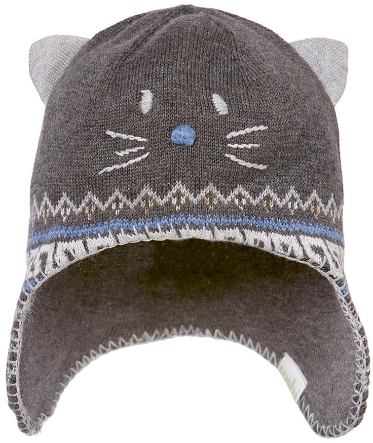 Toshi - Organic Earmuff Pussycat Charcoal