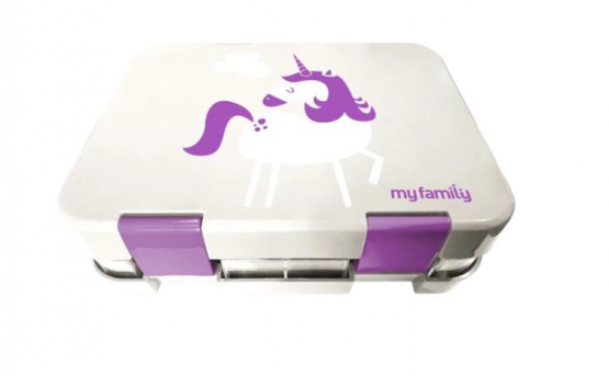 My Family Easy Clean Bento Unicorn