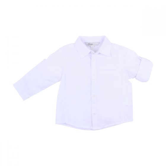 BÉBÉ by MINIHAHA - Boy LOUIS LINEN Cloud Long Sleeves Shirt
