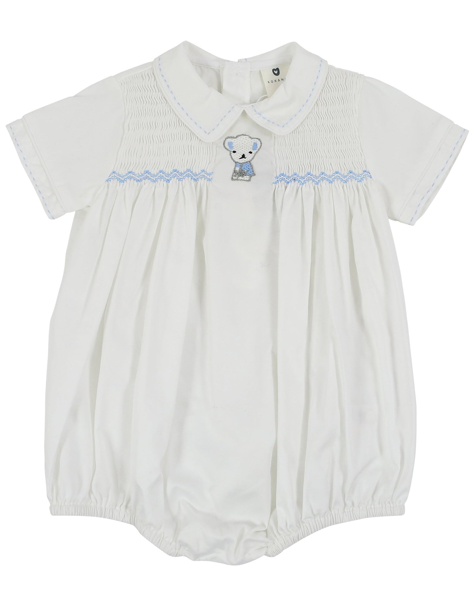 KORANGO Cute & Classy Hand Smocked Sunsuit