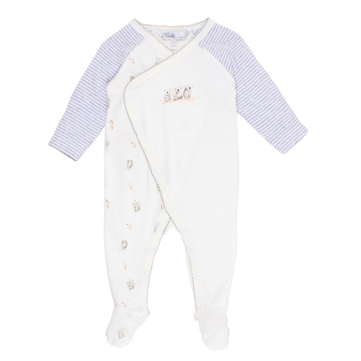 BÉBÉ by MINIHAHA - AUST Long Sleeve Wrap Romper
