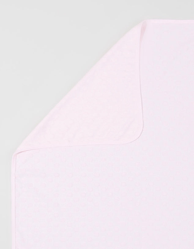 BÉBÉ by MINIHAHA - SPOT LAYETTE Pink Circle Bunny Rug