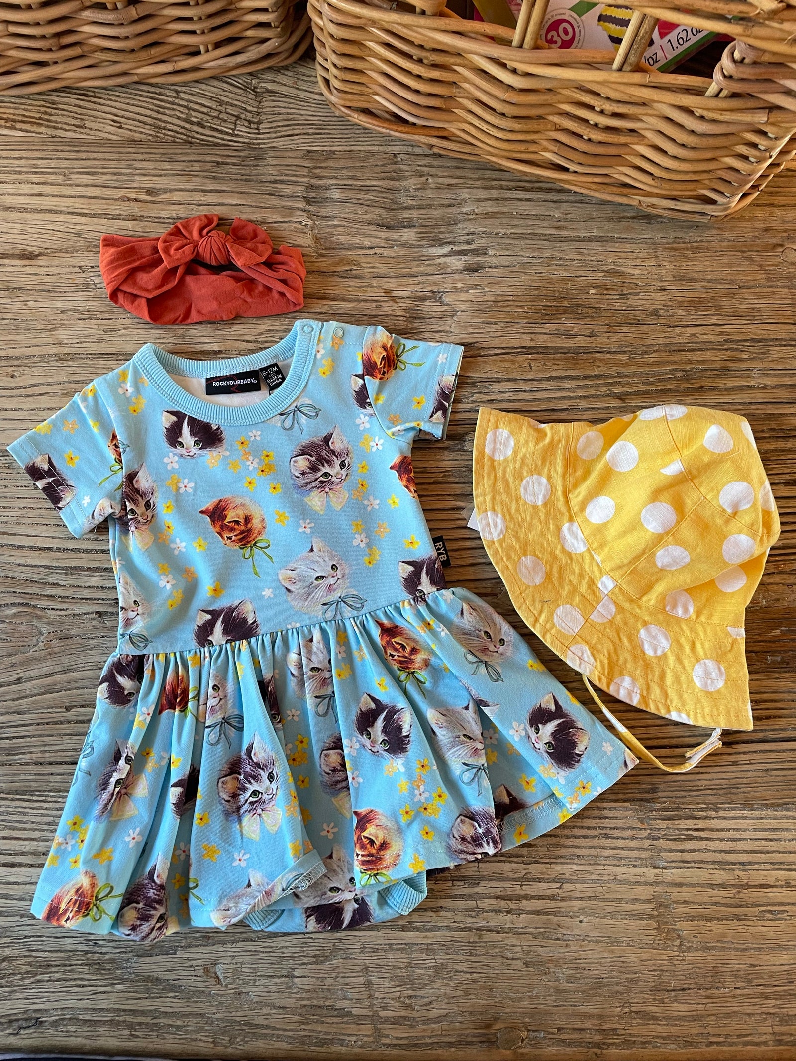 Rock your baby cat gift bundle