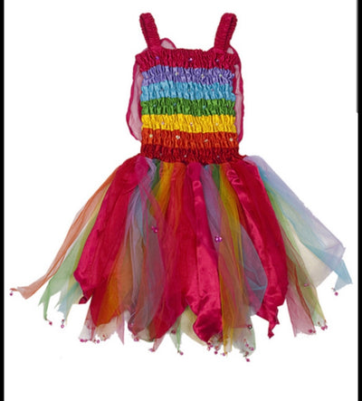 Rainbow fairy dress