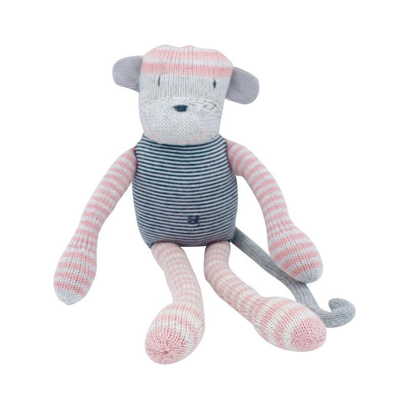 And The Little Dog Laughed - Hand Knitted 'Mabel' Monkey