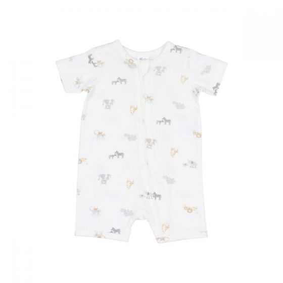 WHITE LABEL by MINIHAHA - SAFARI Short Sleeves Romper