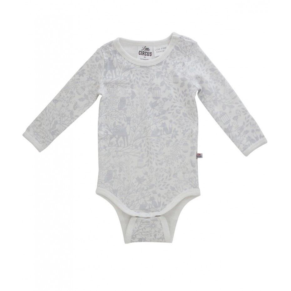 LITTLE CIRCUS Woodland LS Snapsuit