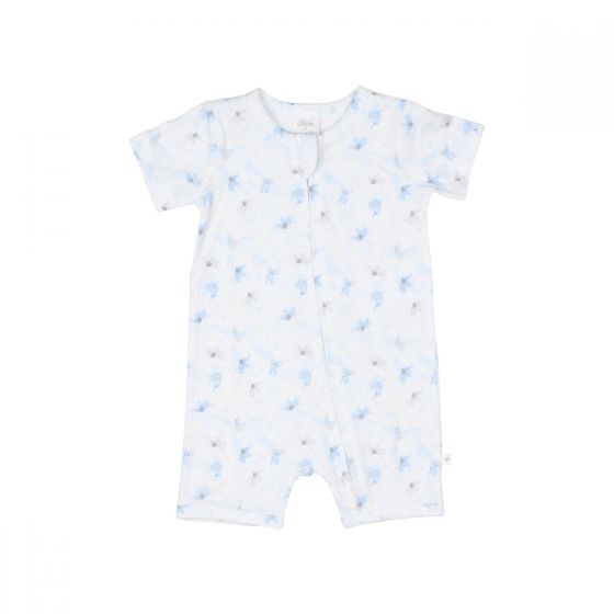 WHITE LABEL by MINIHAHA - ELEPHANT Short Sleeves Romper