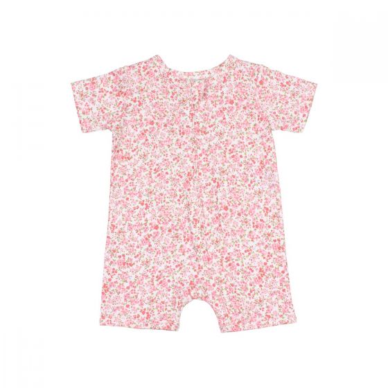 WHITE LABEL by MINIHAHA - FLORAL Short Sleeves Romper