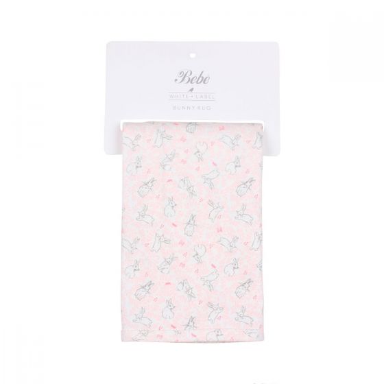 WHITE LABEL by MINIHAHA - BUNNY Print Bunny Rug